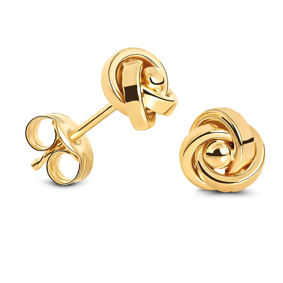 Miore Earrings orecchini oro giallo 375 9kt