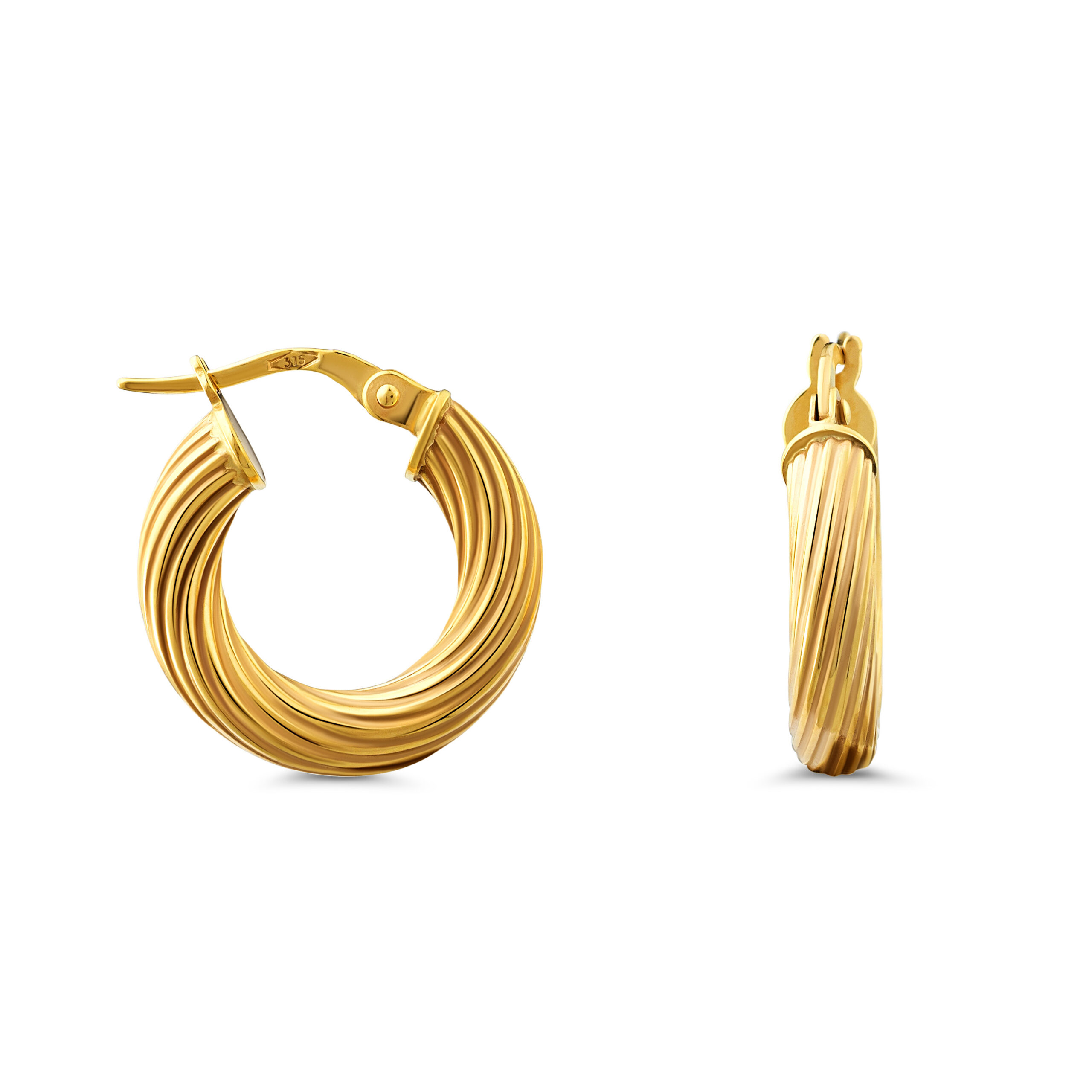 Miore Orecchini in Oro Giallo 9Kt 375
