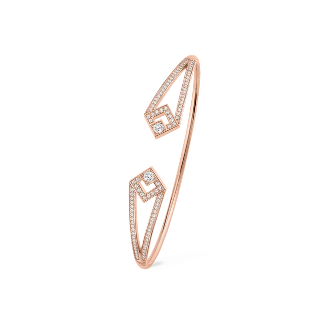 Korloff Éclat JL-JEB04 bracciale oro rosa diamanti 16 cm
