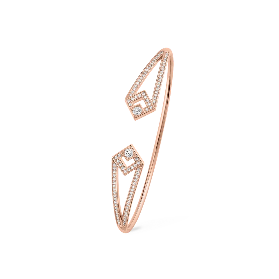 Korloff Éclat JL-JEB04 bracciale oro rosa diamanti 16 cm