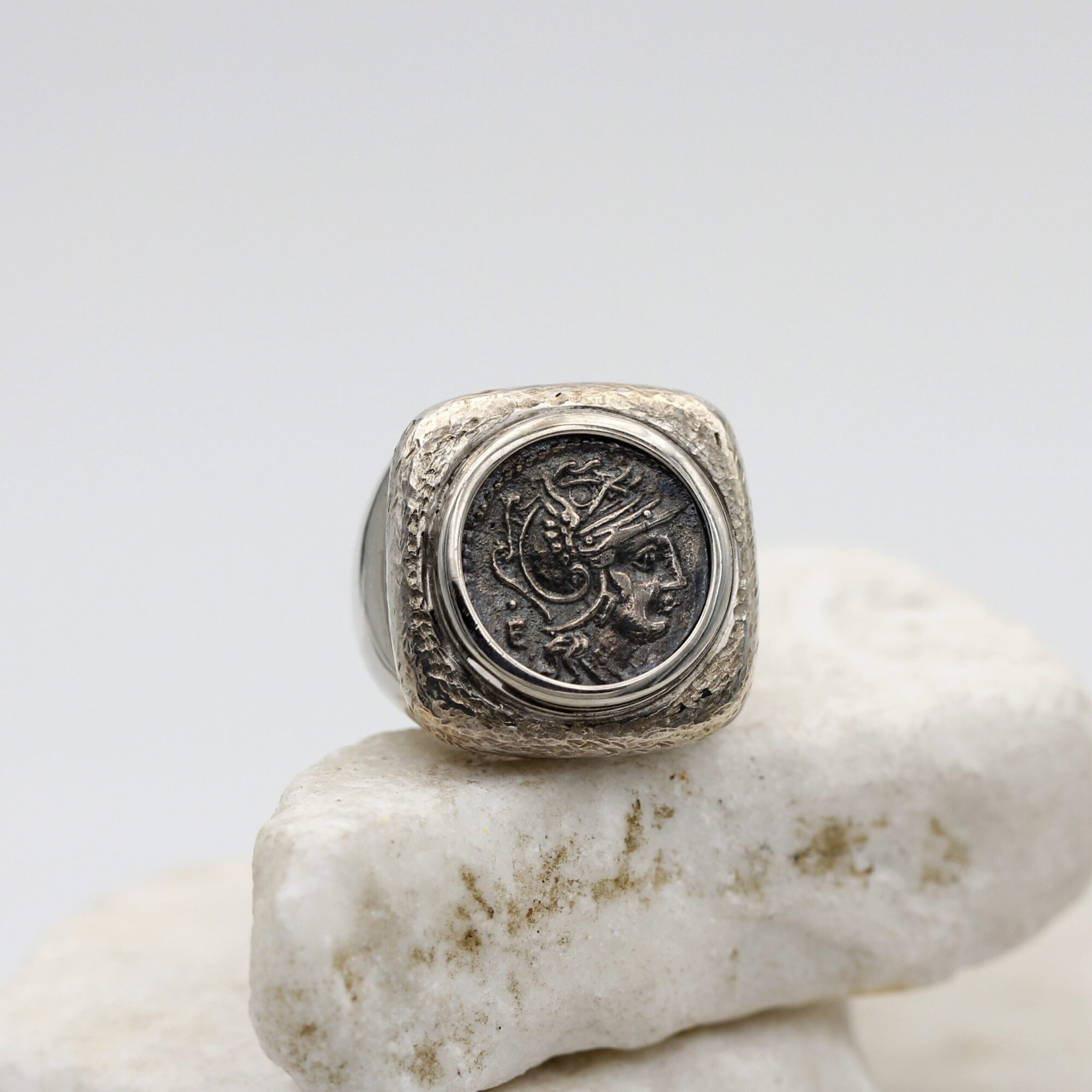 Anna Gioielli Monete Romane anello argento moneta romana