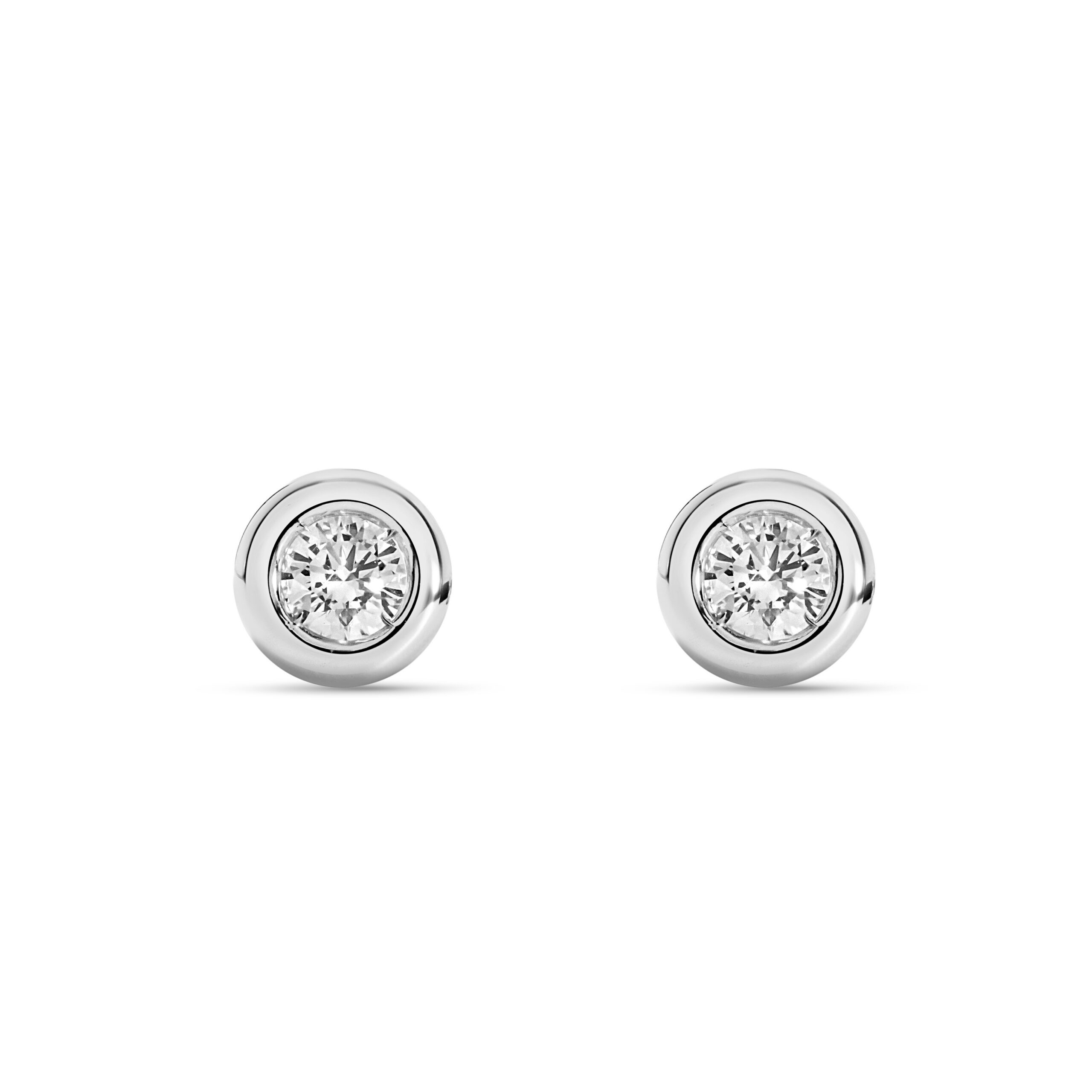 Miore Earrings Orecchini Oro Bianco 14KT 585