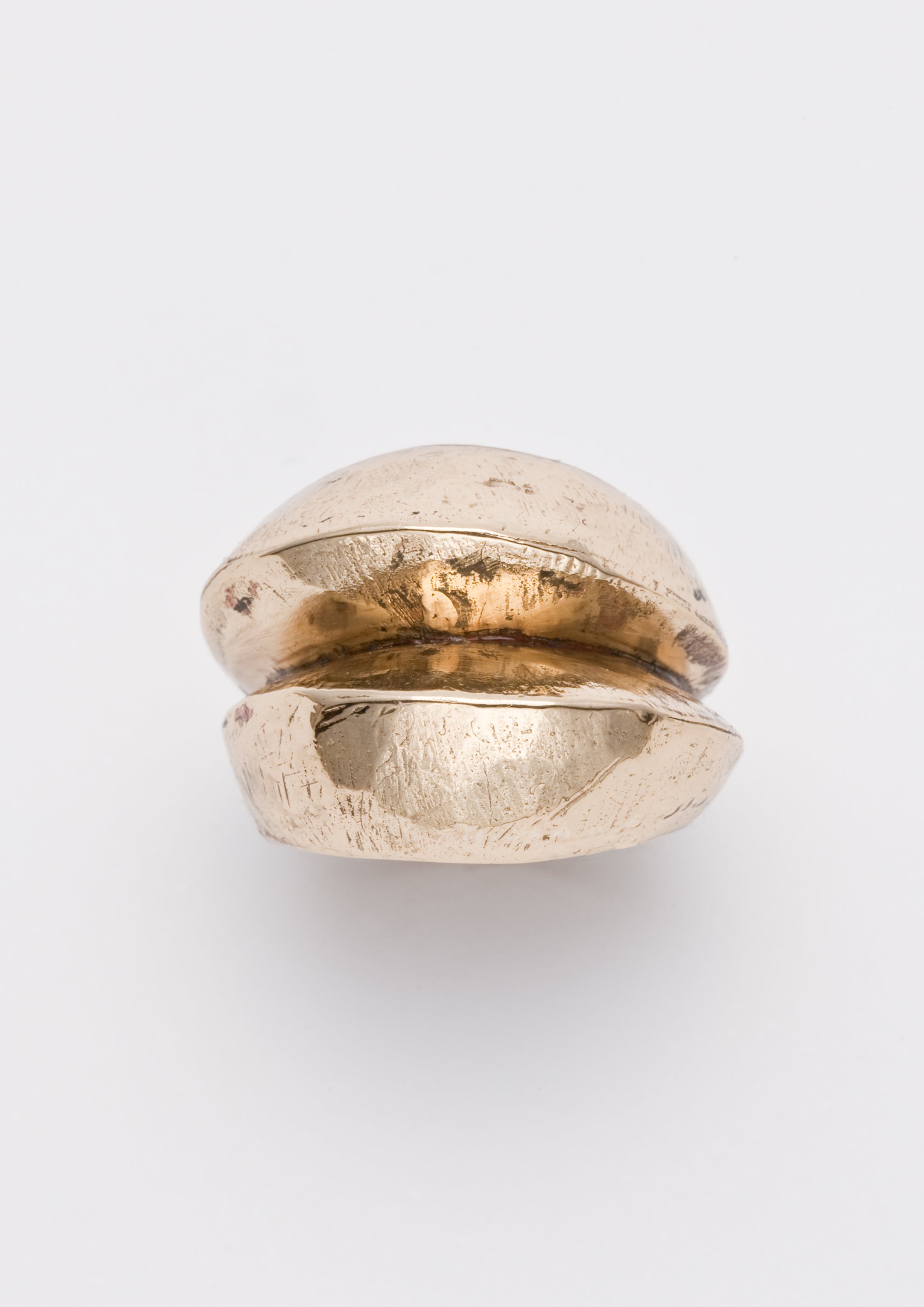 Voodoo Jewels Bold Shapes Mari anello bronzo dorato