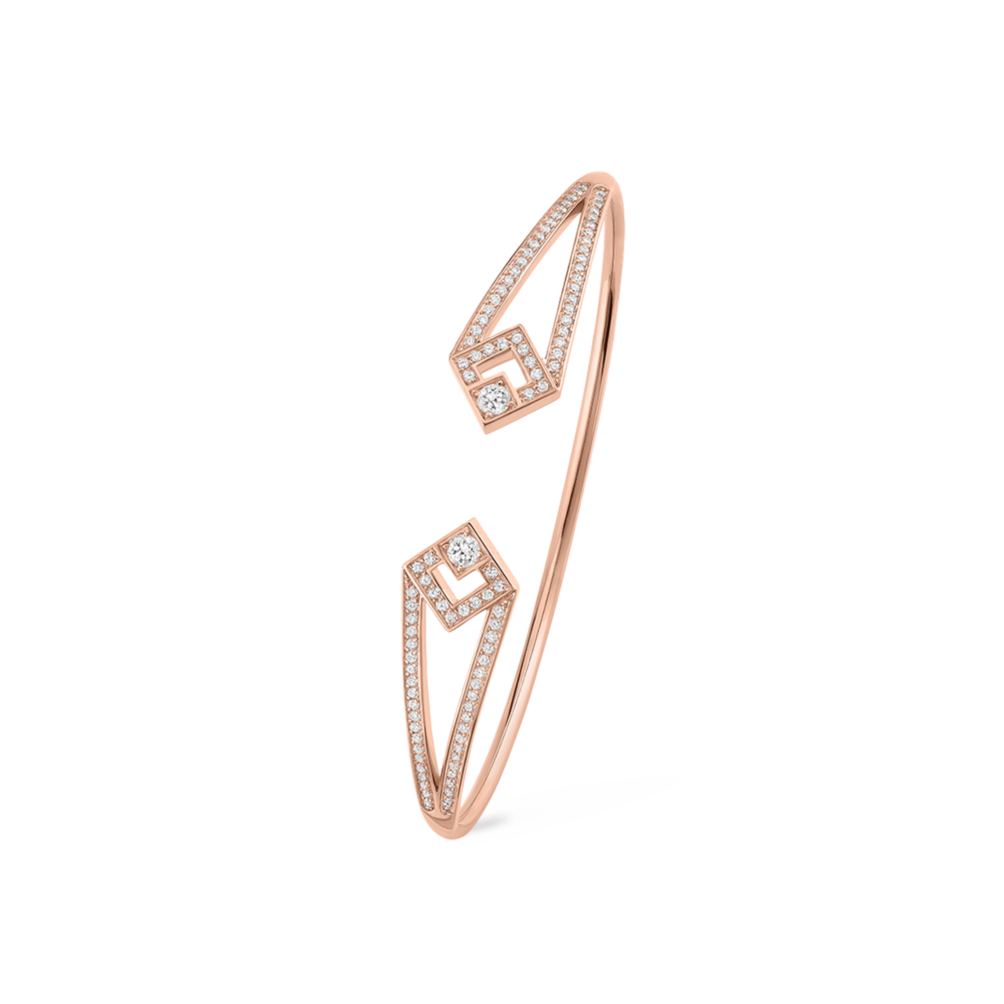 Korloff Éclat JL-JEB04 bracciale oro rosa diamanti 16 cm