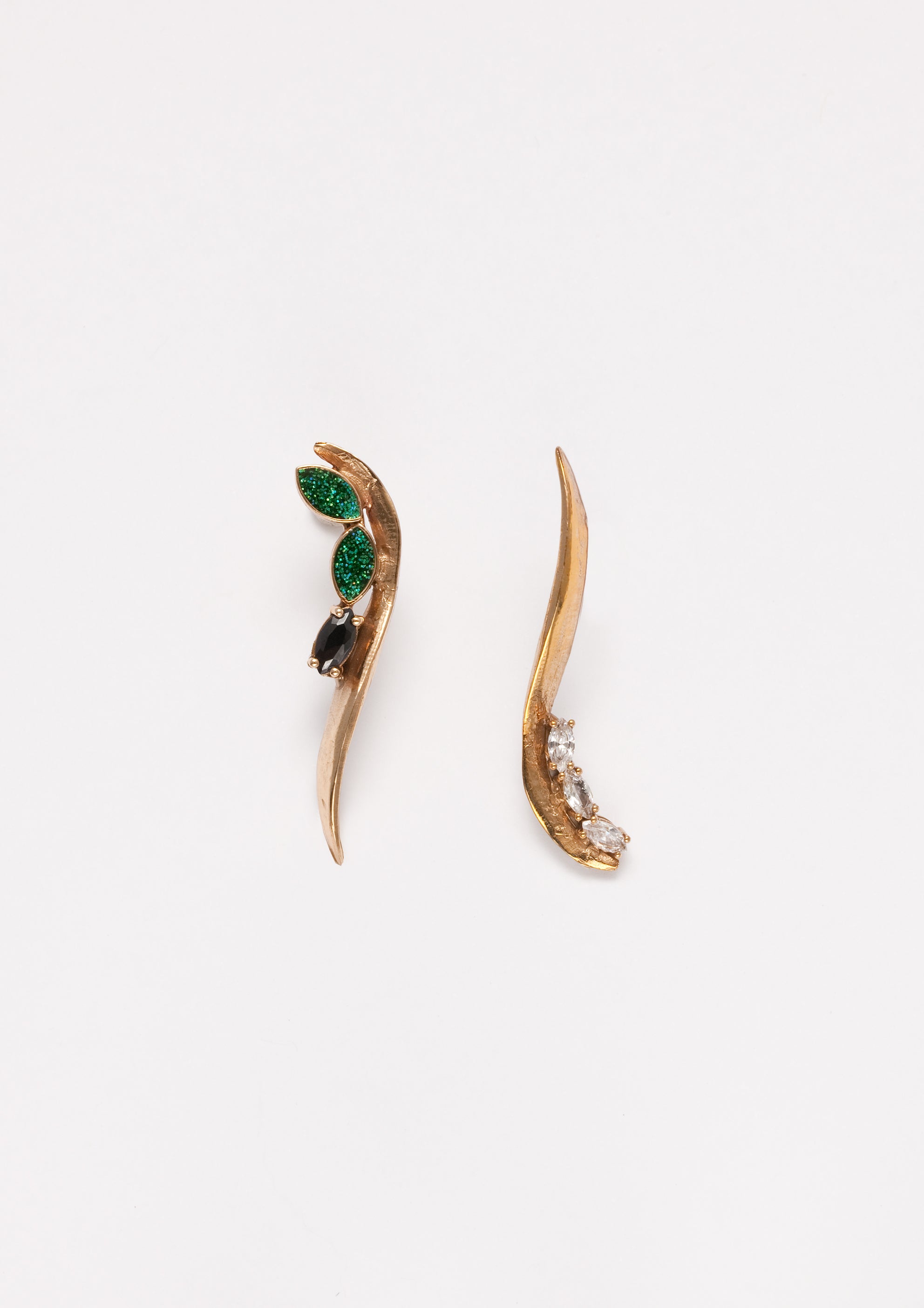 Voodoo Jewels Bold Shapes Magnolia orecchini pietre