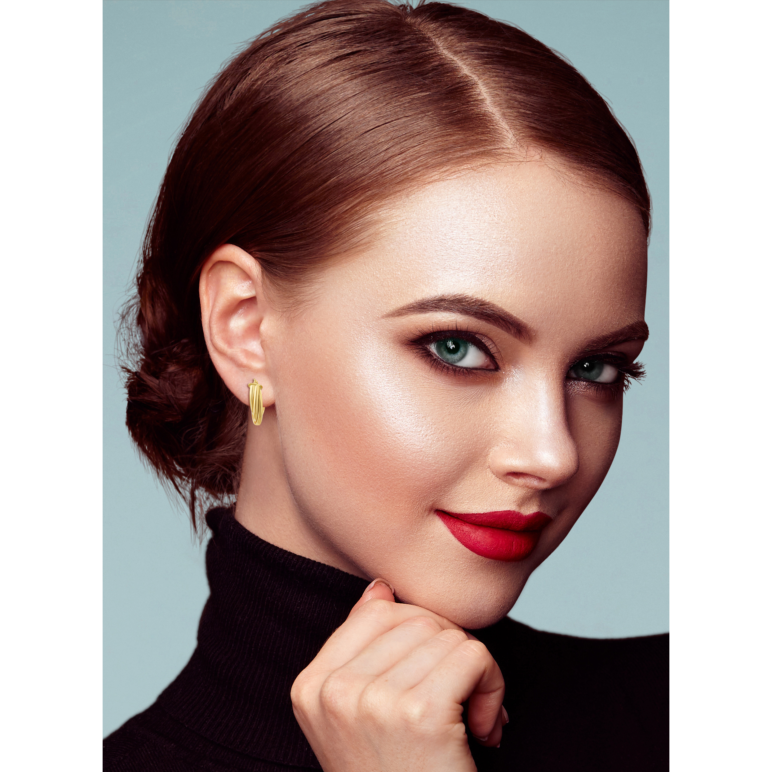 Miore Earrings 9KT 375 Orecchini oro giallo