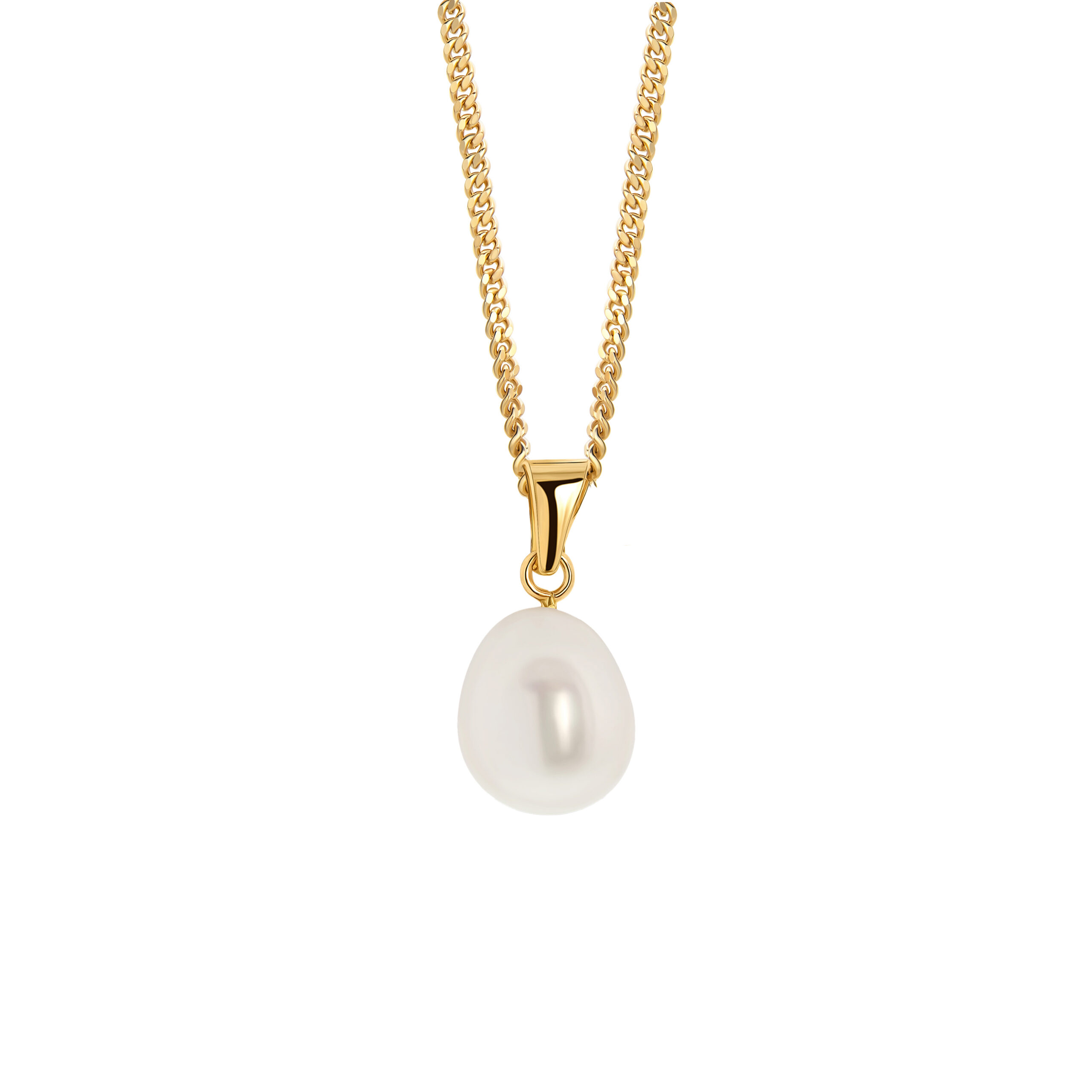Miore Necklace Collana Oro Giallo 14KT con Perla