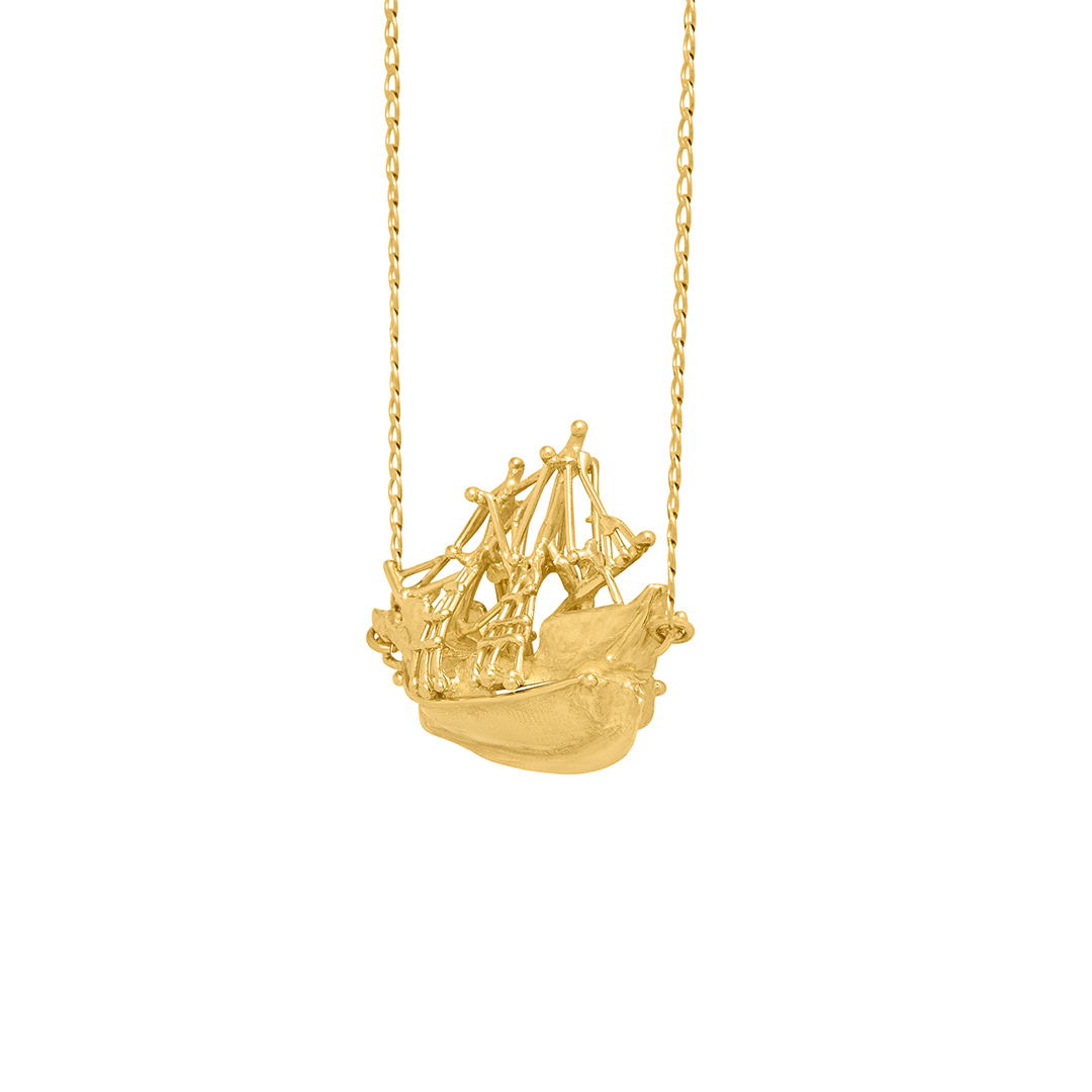 Giulia Iosco Sculpture The Galleon collana galeone