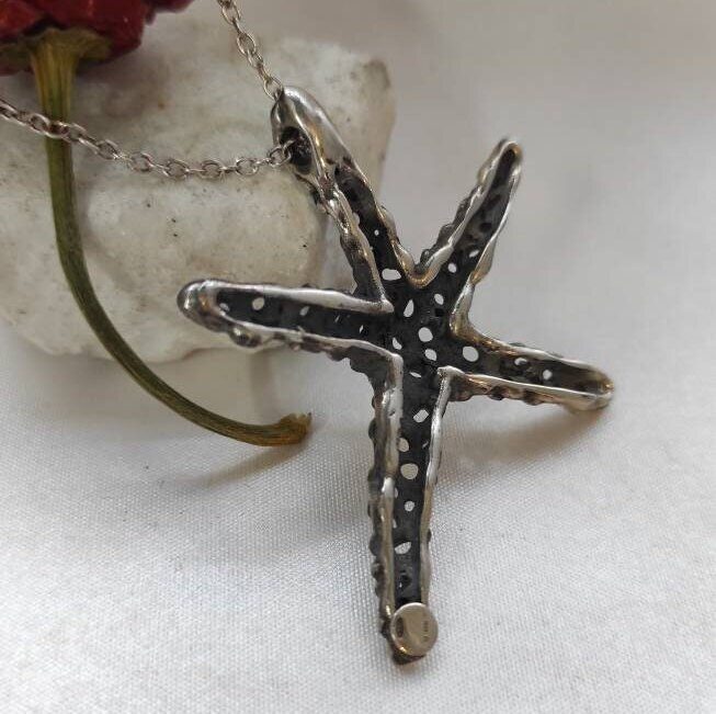 Anna Gioielli Marte Stella Marina pendente argento con catena
