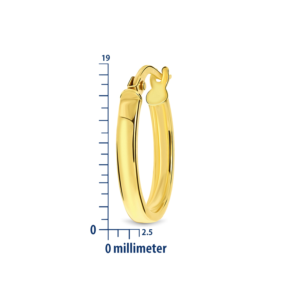 Miore Earrings orecchini oro giallo 14kt 585