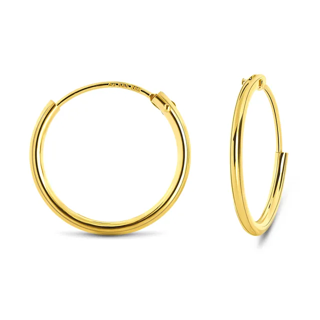 Miore Orecchini oro giallo 14kt 585