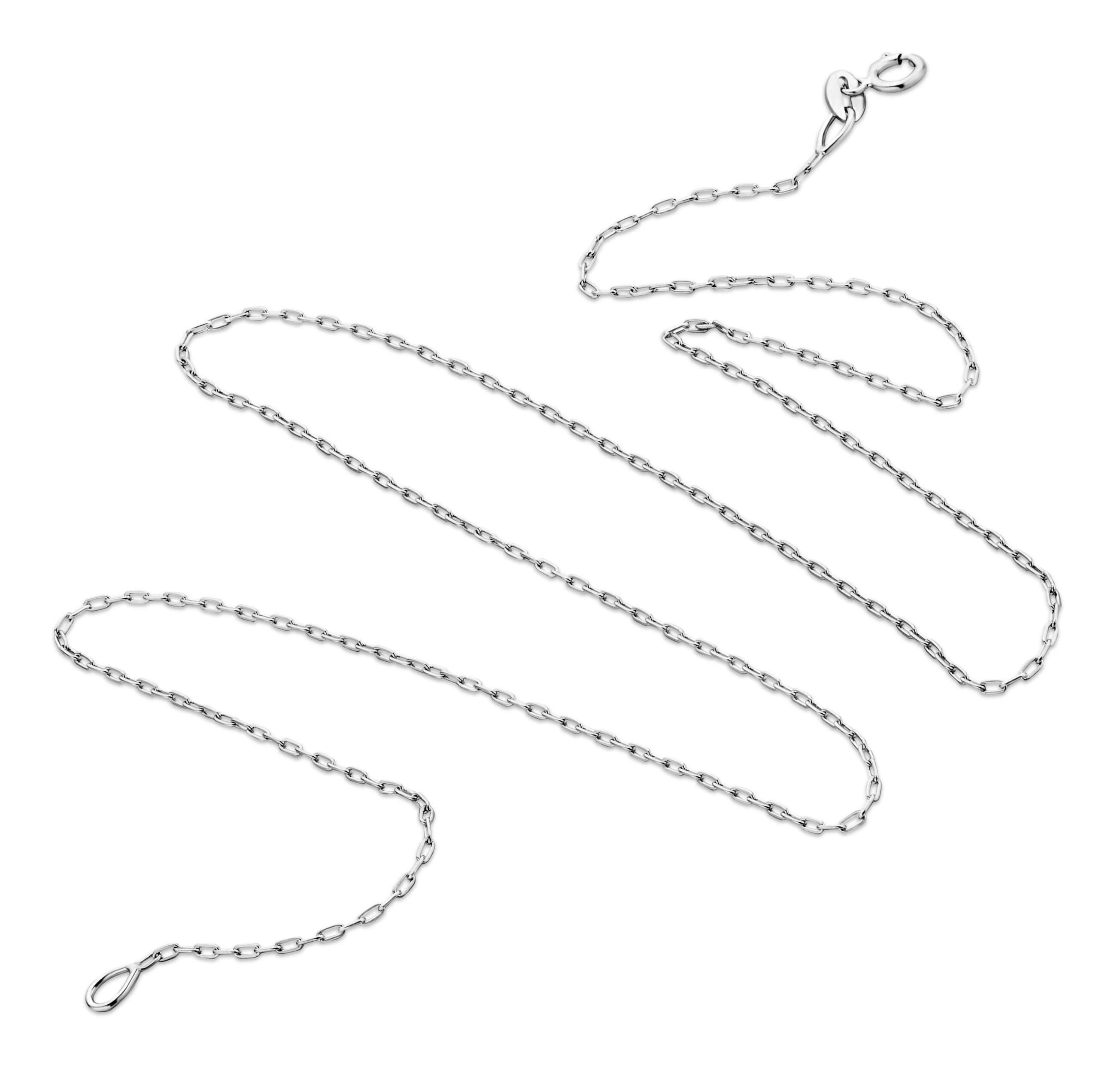 Miore Chains Catena in Oro Bianco 18 Kt 750