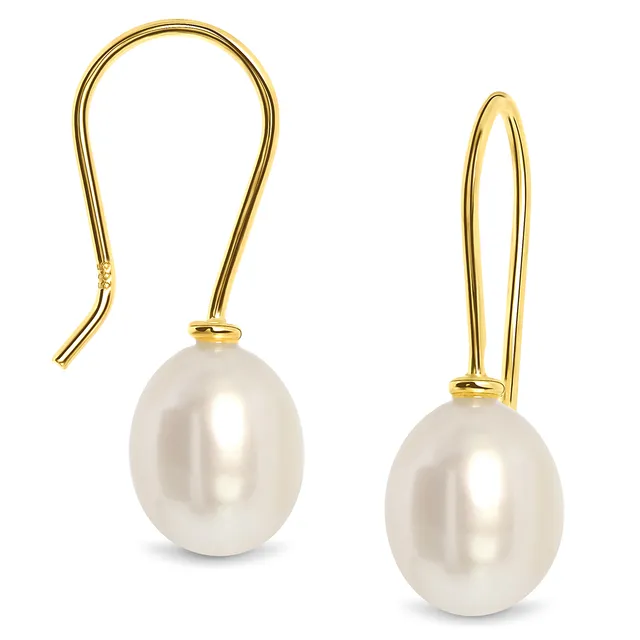 MIORE Orecchini oro giallo 14kt perla coltivata