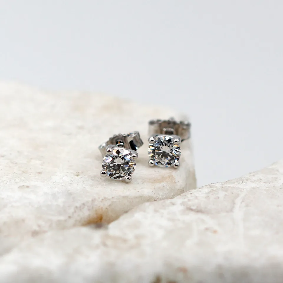 Anna Gioielli Classici orecchini punto luce oro diamanti 1,04 ct