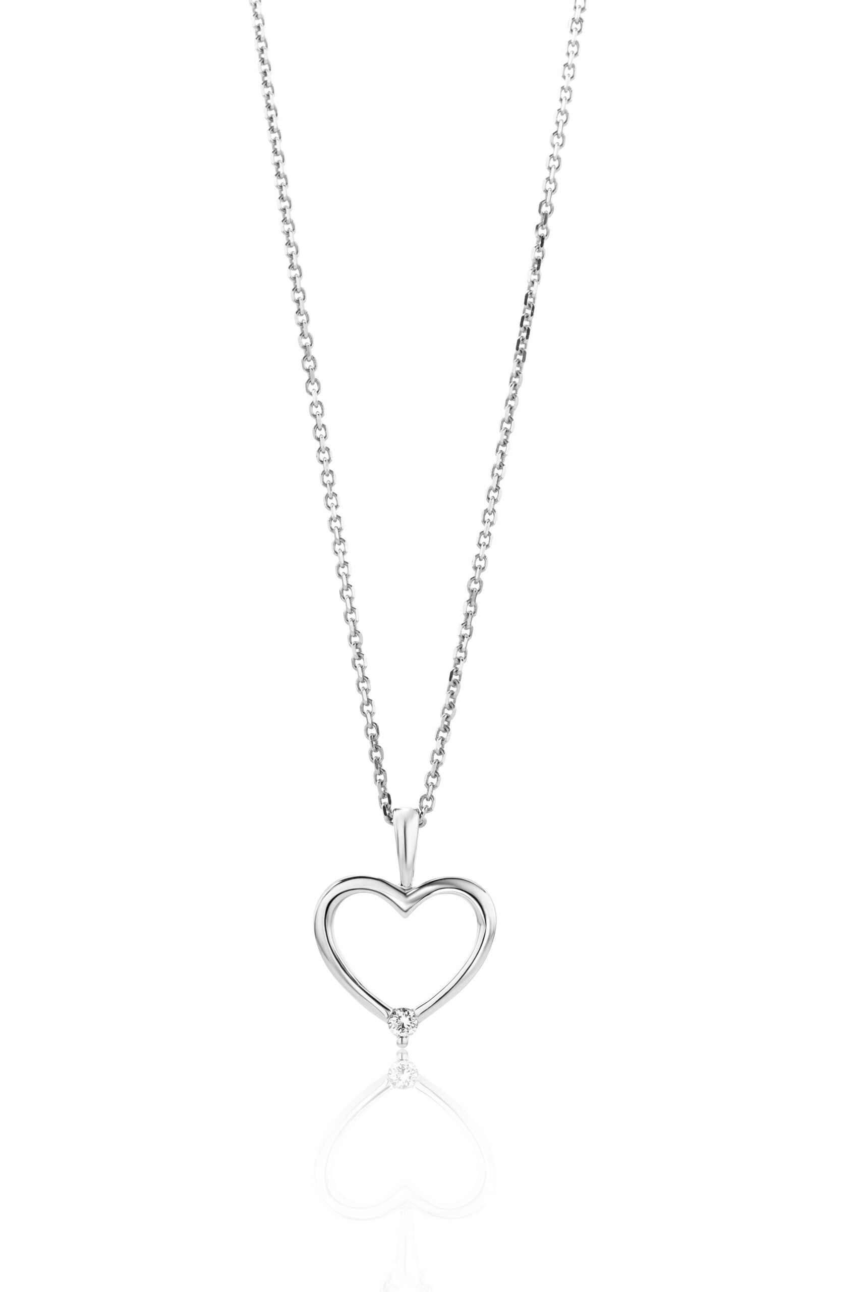 MIORE Necklace collana oro bianco 375 donna