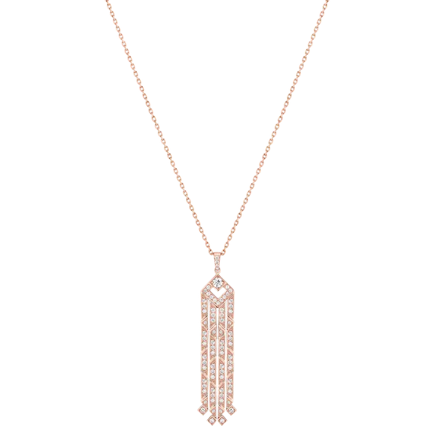 Korloff Éclat JEP04 collana oro rosa diamanti pendente