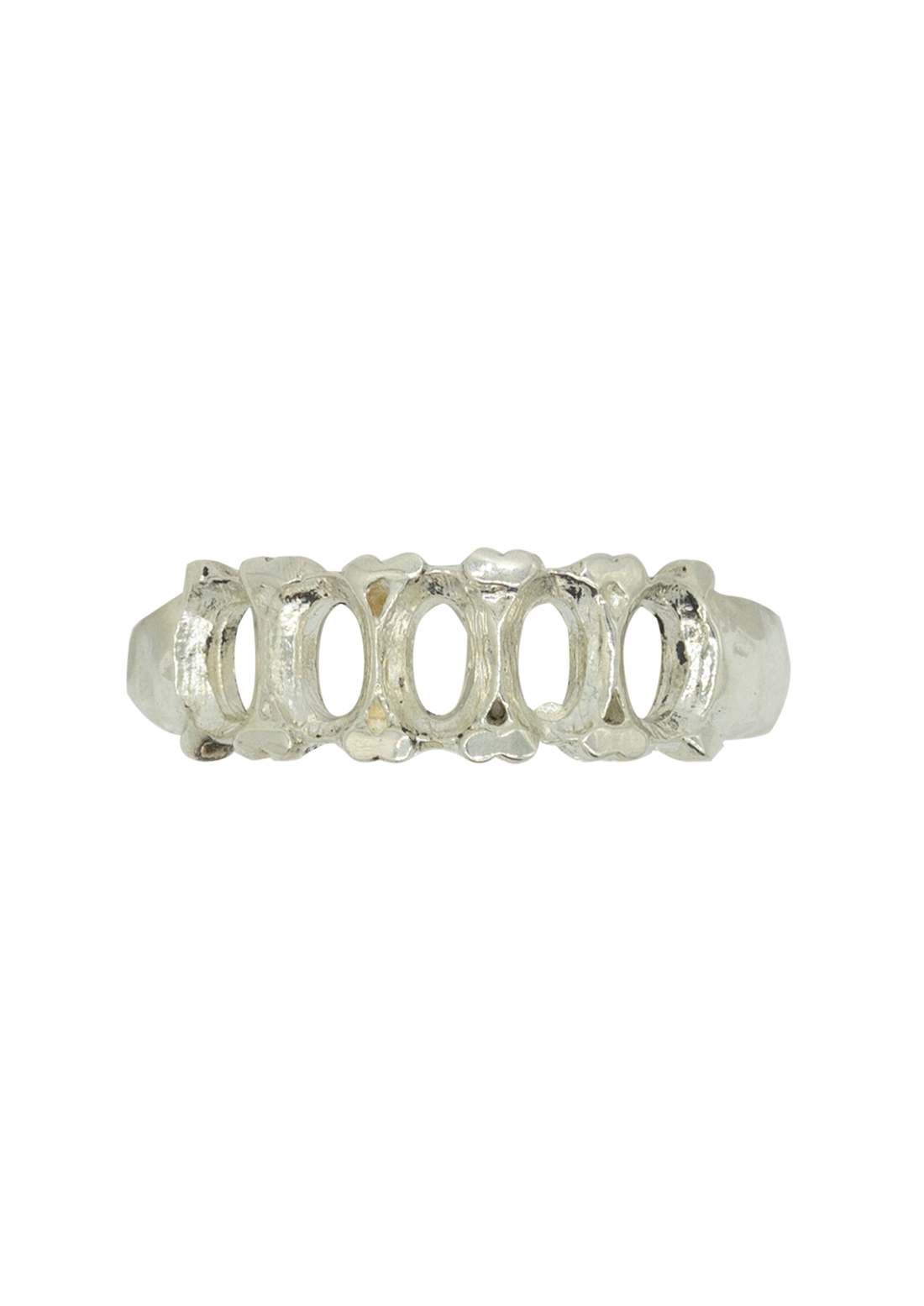 Voodoo Jewels Myo V2 anello argento pietre naturali