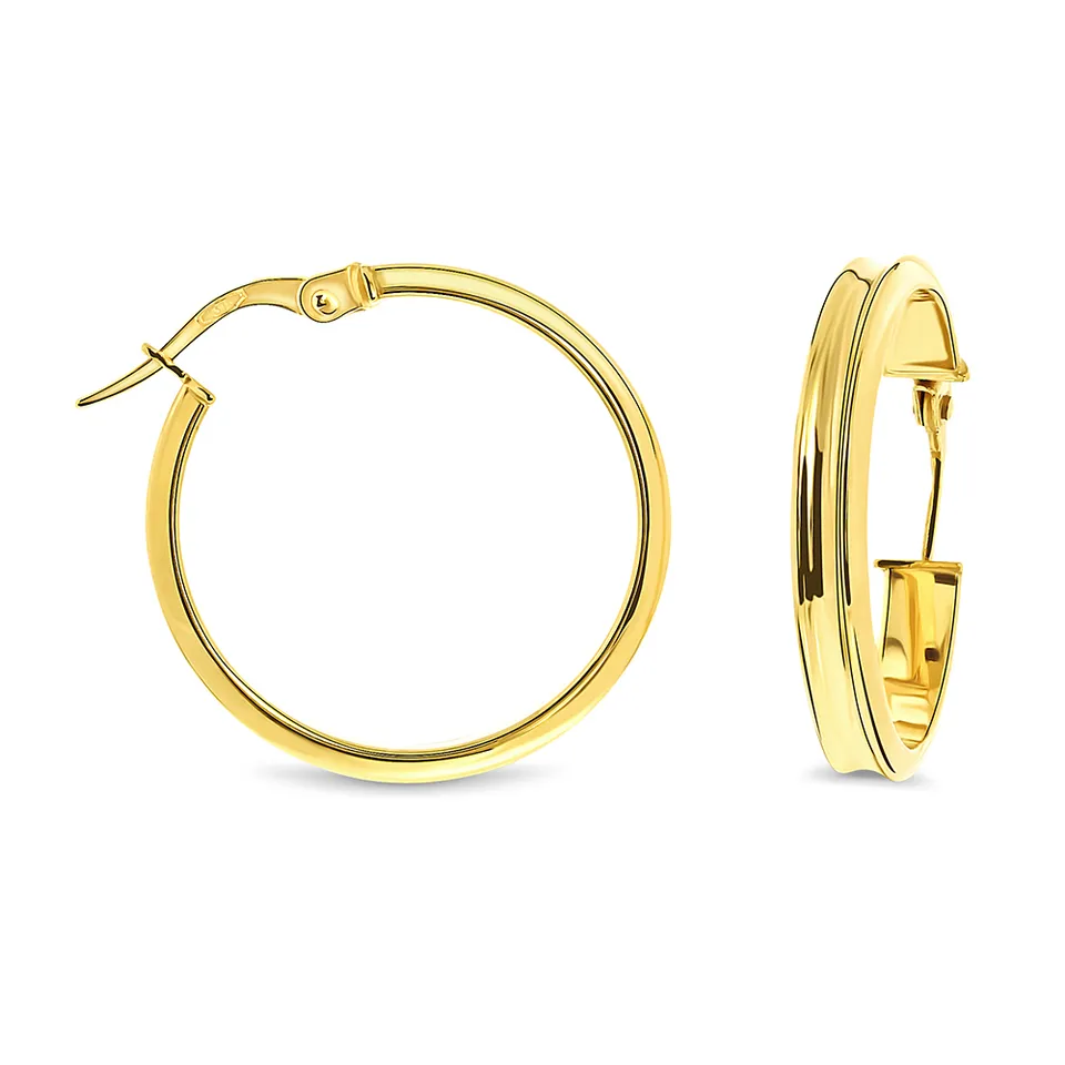 Miore Earrings Orecchini Oro Giallo 9Kt 375