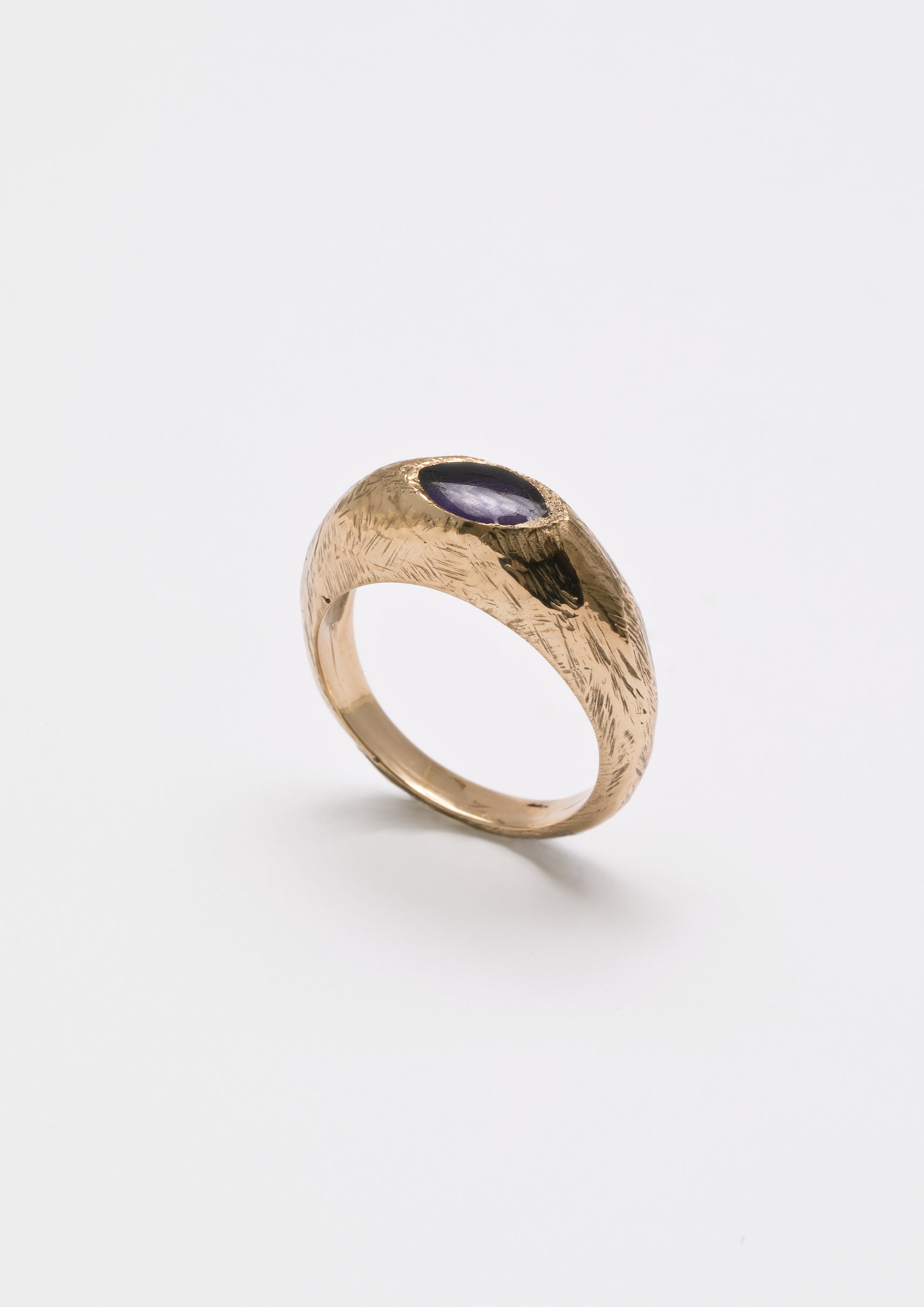 Voodoo Jewels Bold Shapes Tunle anello bronzo glitter oro
