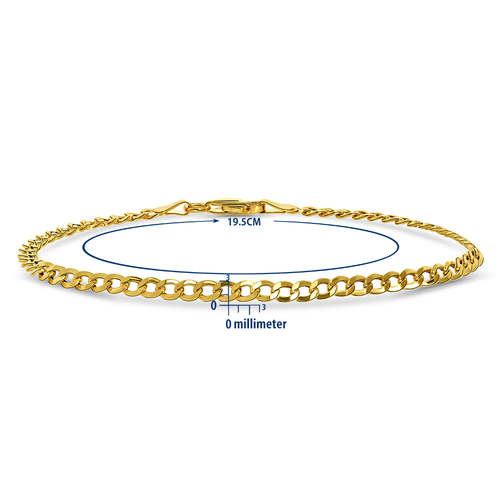 Miore Bracelet Bracciale Oro Giallo 9KT Classico