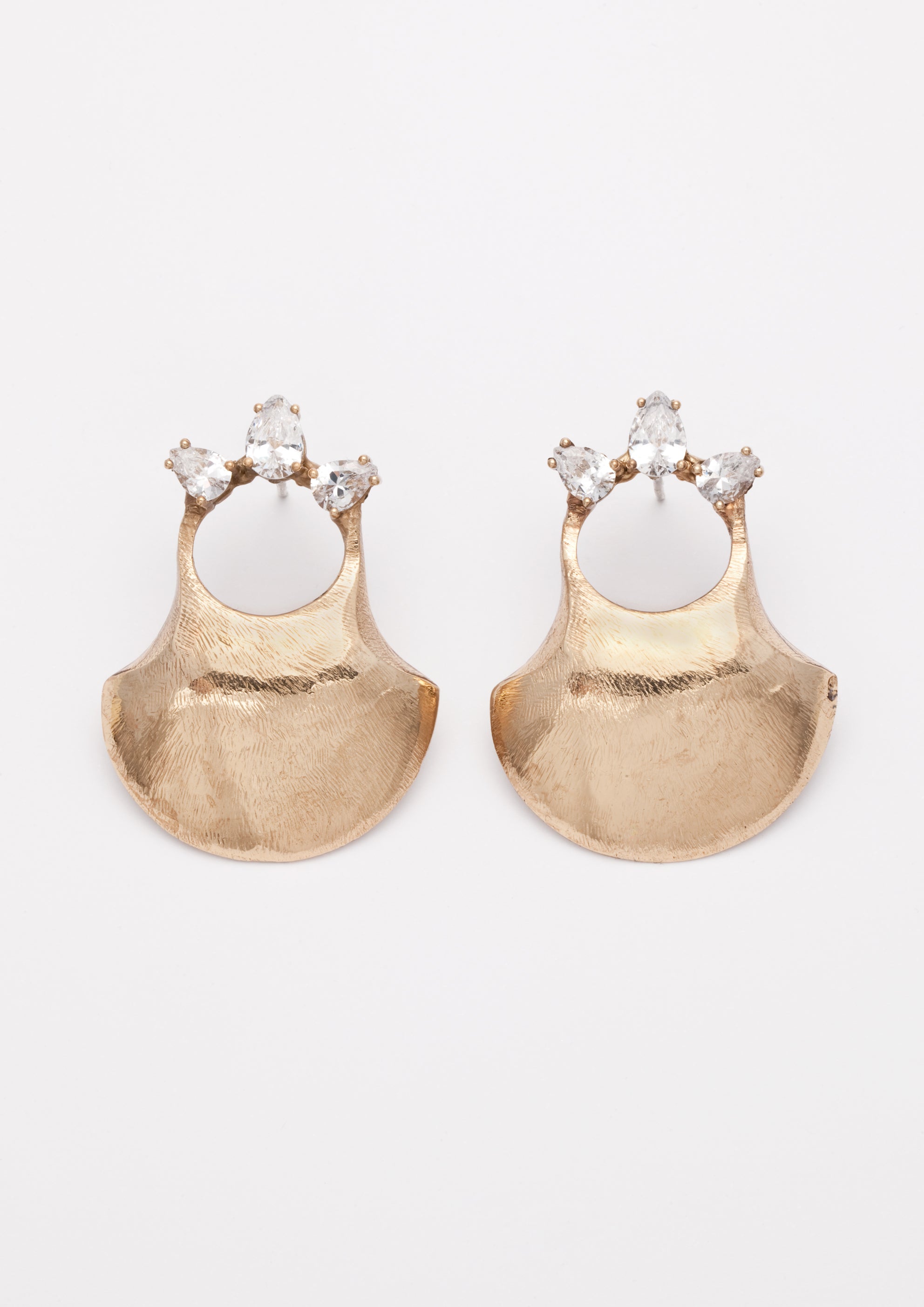 Voodoo Jewels Bold Shapes Atunis orecchini bronzo pietre