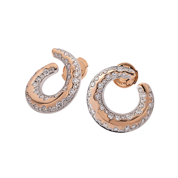 Polello Intima Orecchini Intima oro con diamanti