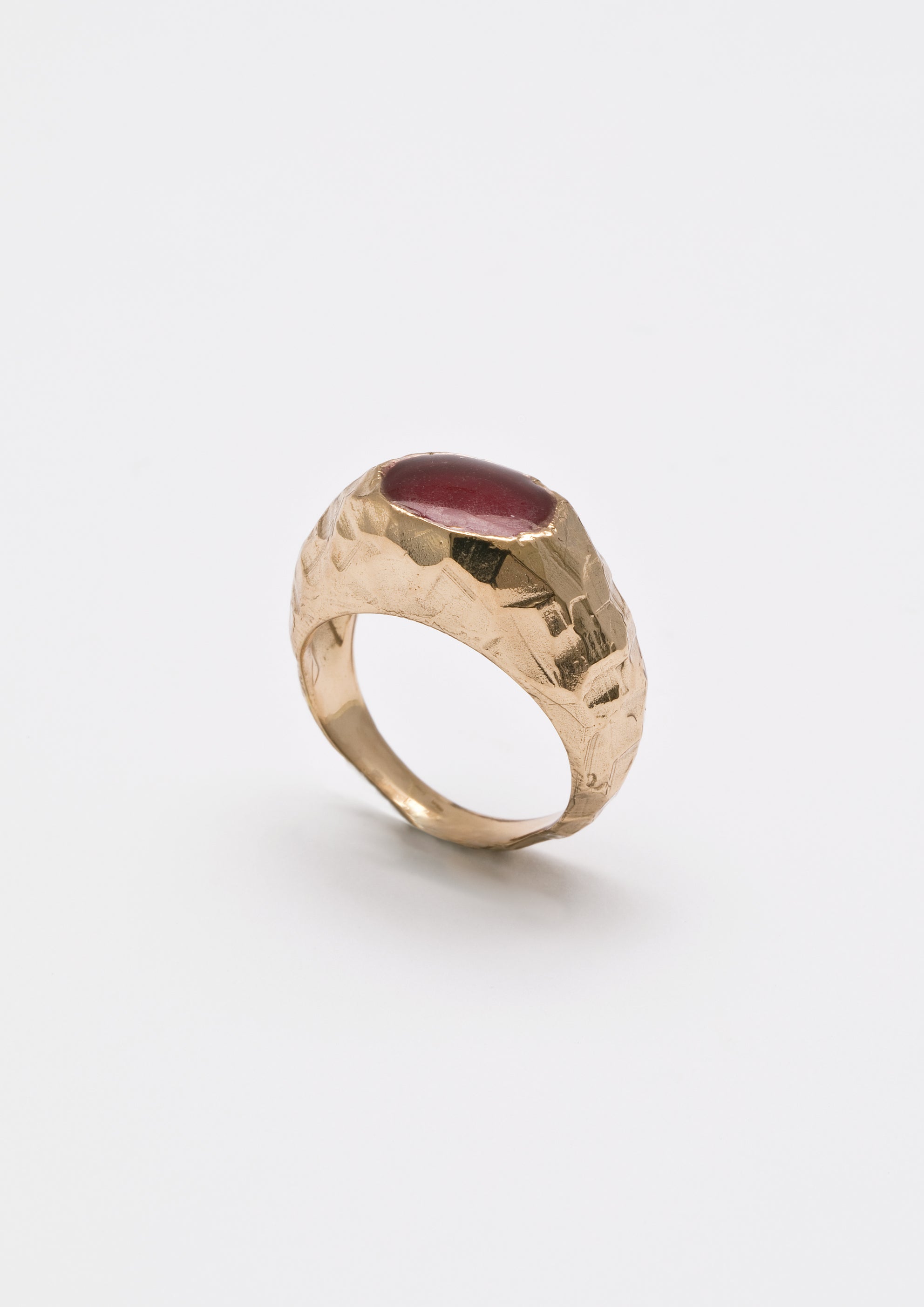 Voodoo Jewels Bold Shapes Tulm anello bronzo dorato glitter