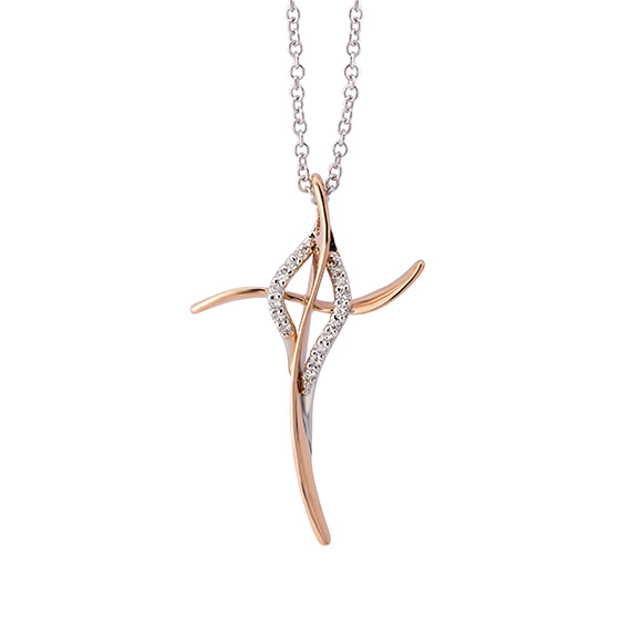 Polello Gioielleria 2025 Collana Croce oro 18 kt