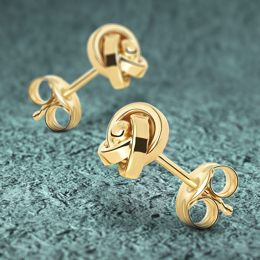 Miore Earrings orecchini oro giallo 375 9kt