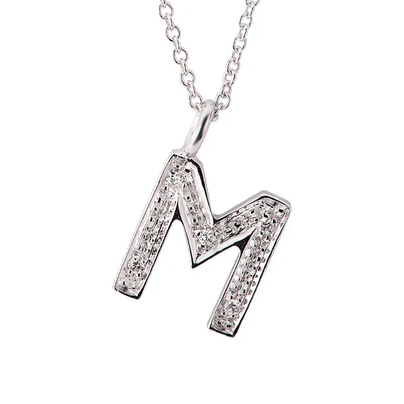 Polello Nomi d'Amore collana lettera M oro