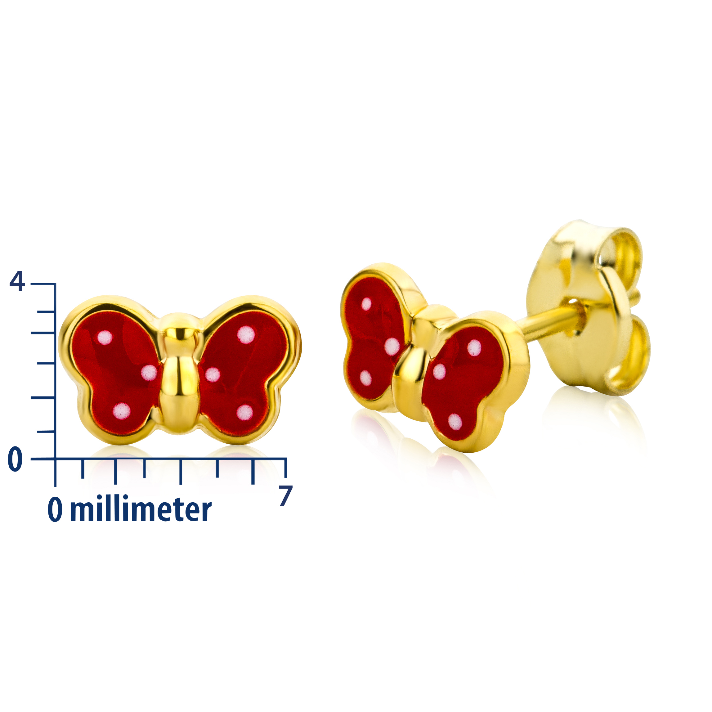 MIORE Orecchini oro giallo 9 kt senza pietre