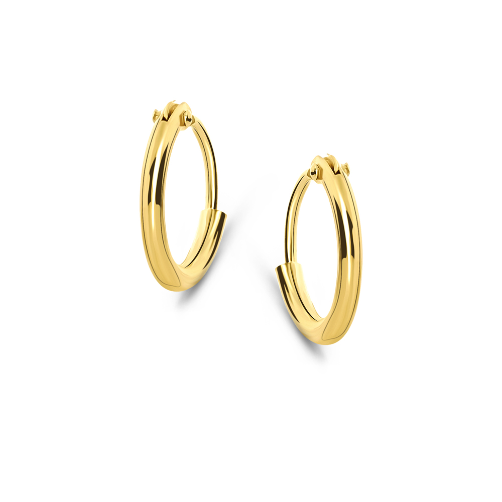 Miore Earrings Orecchini Oro Giallo 14Kt 585