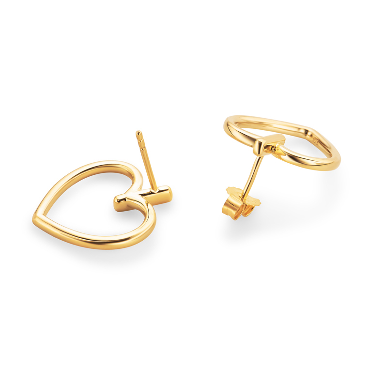 Miore Orecchini Argento 925 Placcato Oro Donna