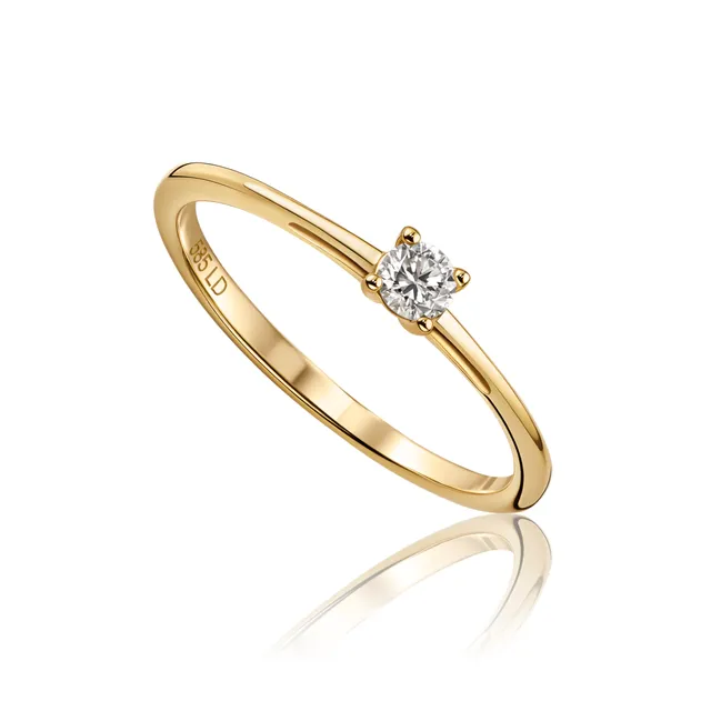 Miore Ring Anello Oro Giallo 14KT 585