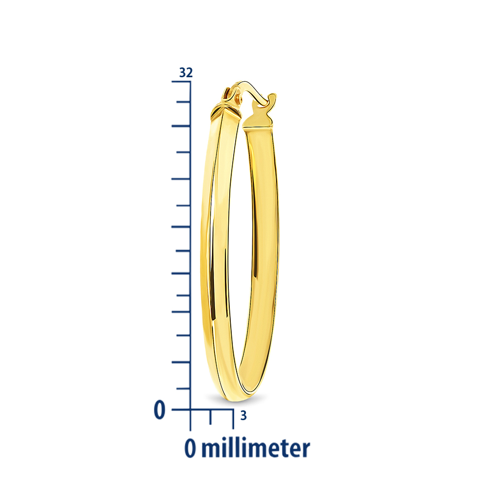 Miore Earrings Orecchini Oro Giallo 9Kt 375
