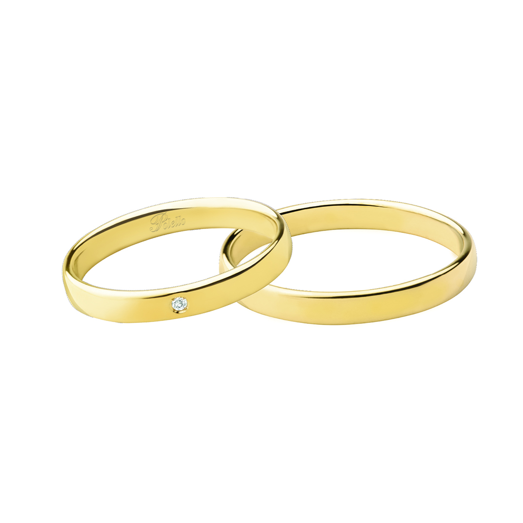 Polello Amore Fedi Sole d'Amore anello oro giallo