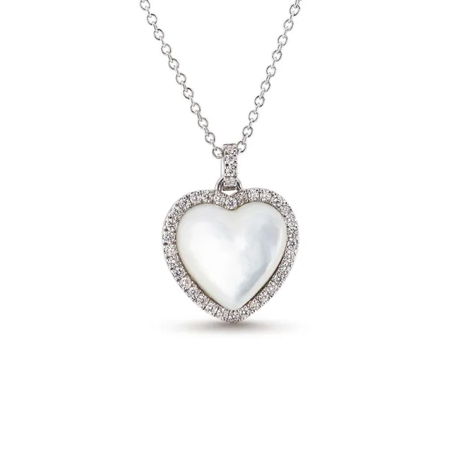 Polello Gioielleria 2025 collana oro bianco madreperla