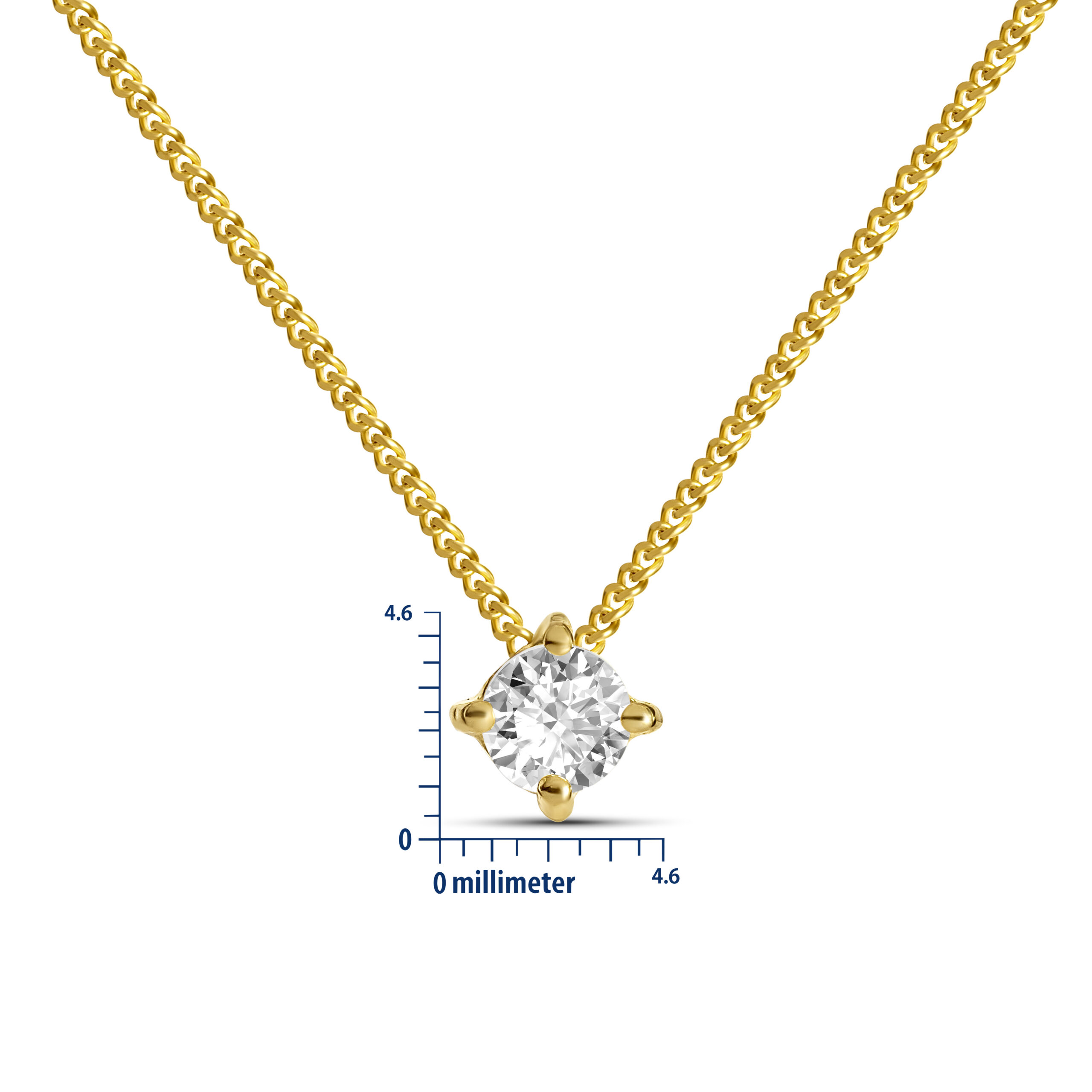 Miore Necklace Collana oro giallo 14kt