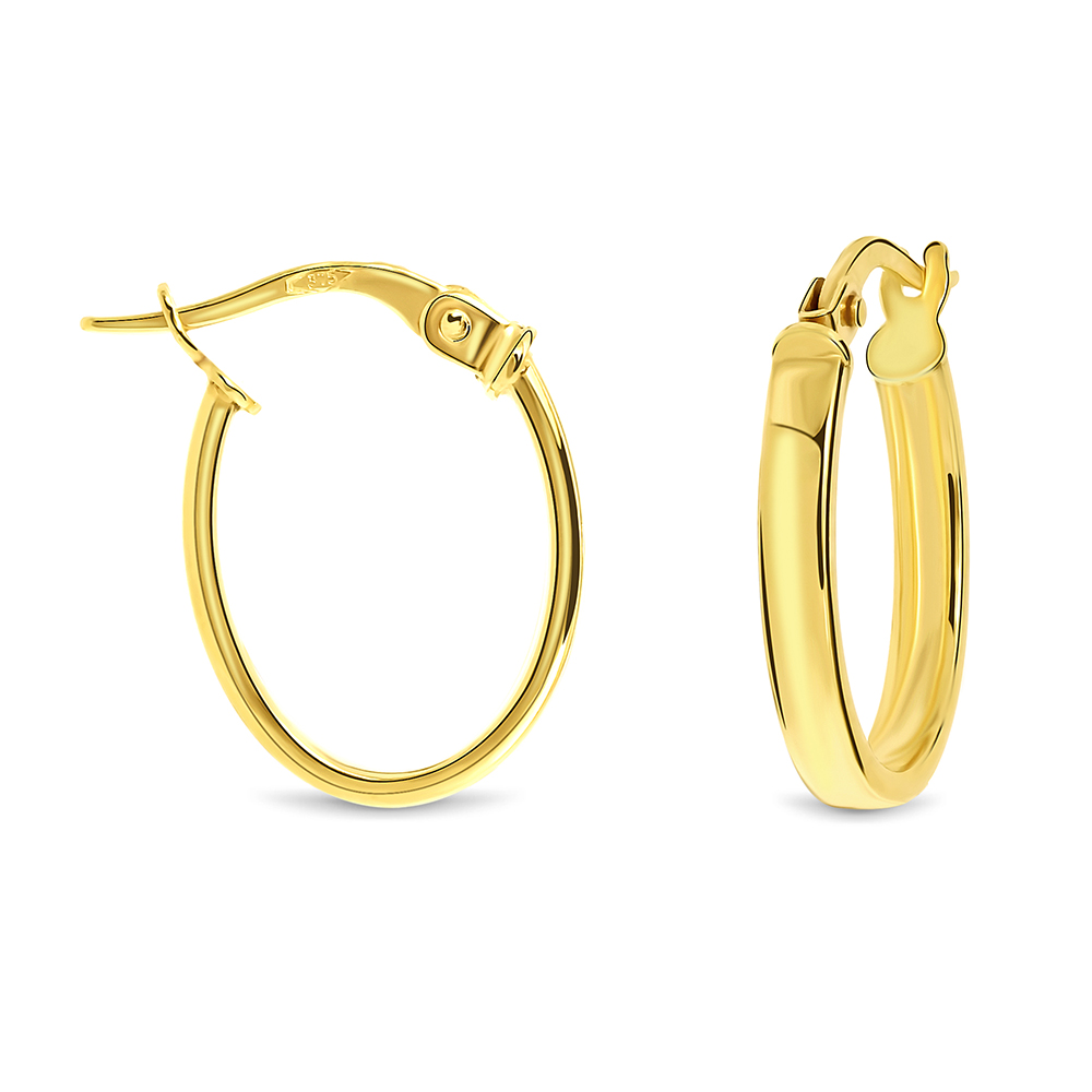 Miore Earrings orecchini oro giallo 14kt 585