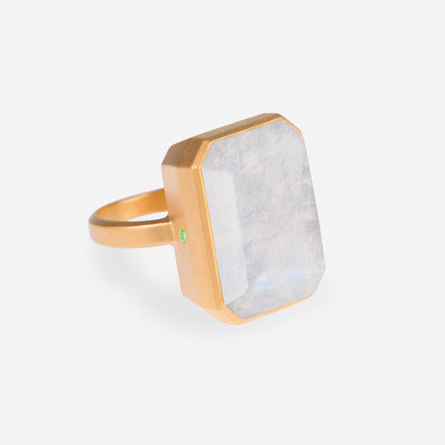 Ringly Luxe Daydream anello smart 6 rainbow moonstone