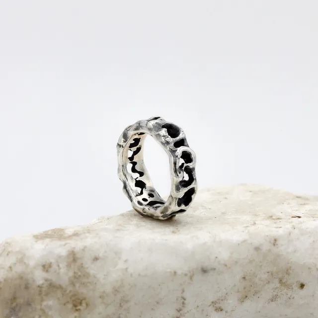 Anna Gioielli Marte anello fascia argento 925 altezza 5,5 mm