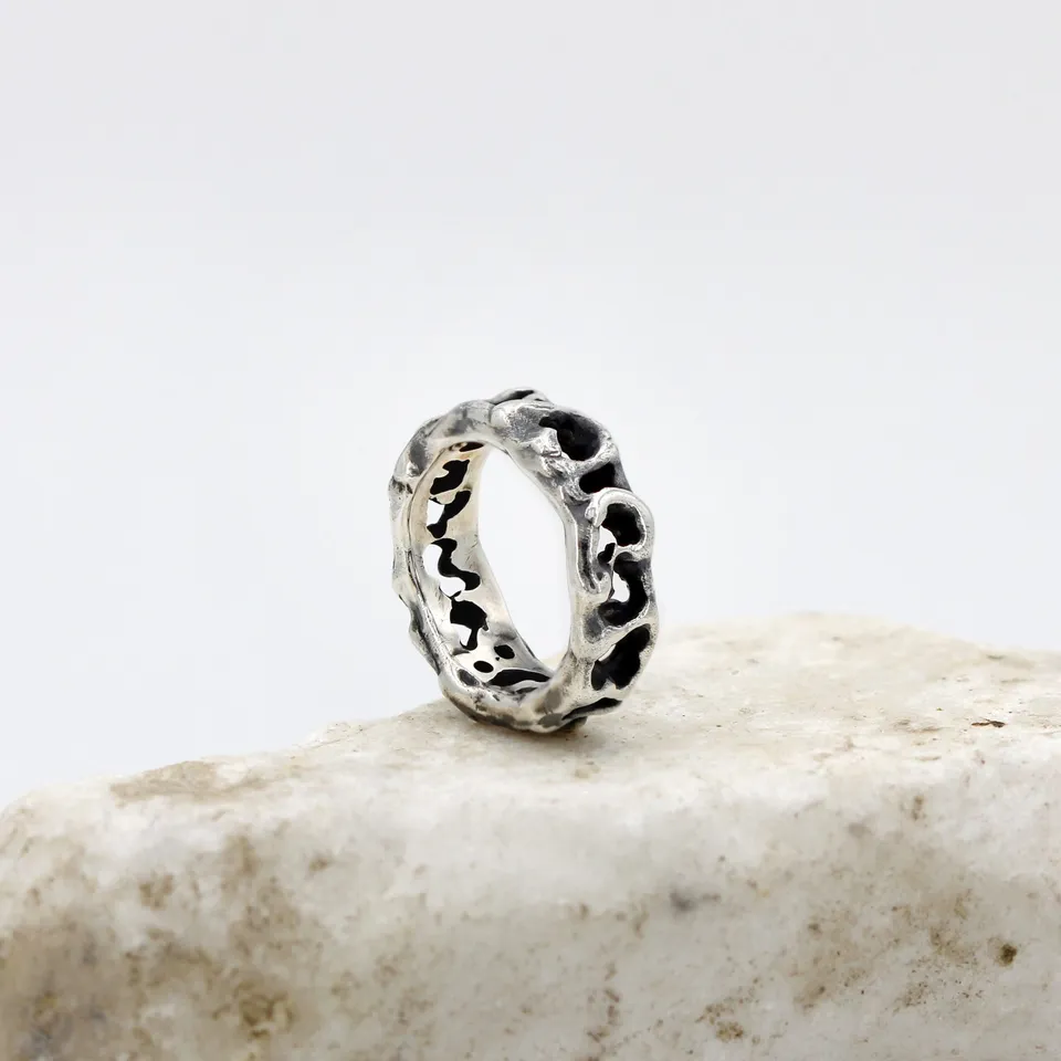 Anna Gioielli Marte anello fascia argento 925 altezza 5,5 mm