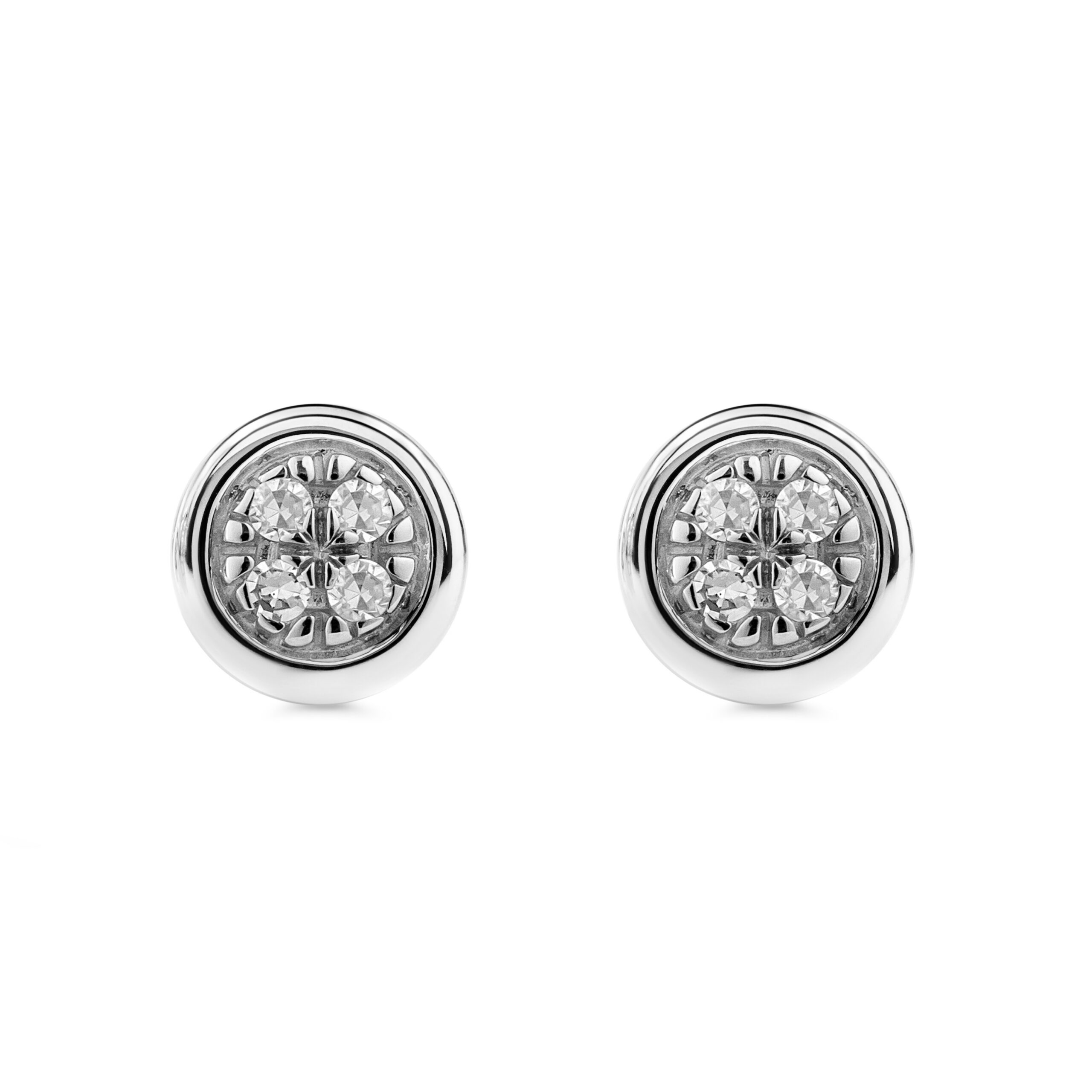 Miore Earrings Orecchini in Oro Bianco 9kt