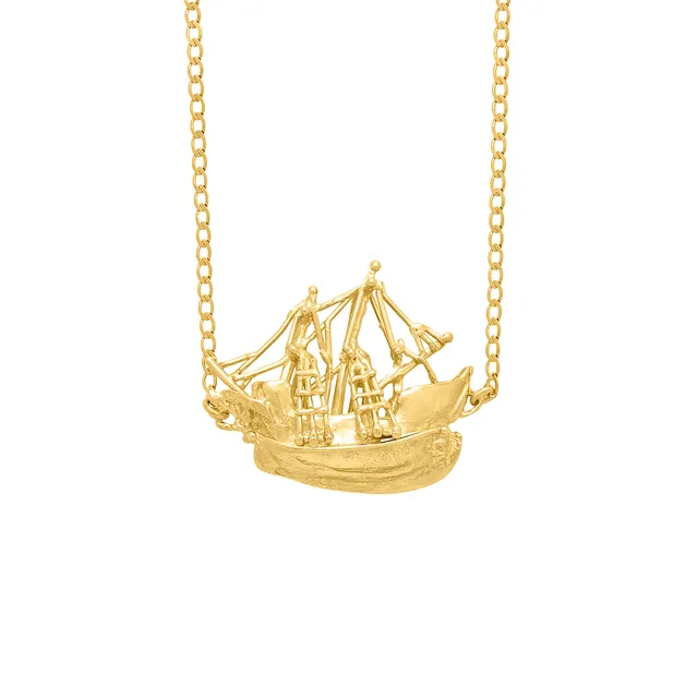 Giulia Iosco Sculpture The Galleon collana galeone