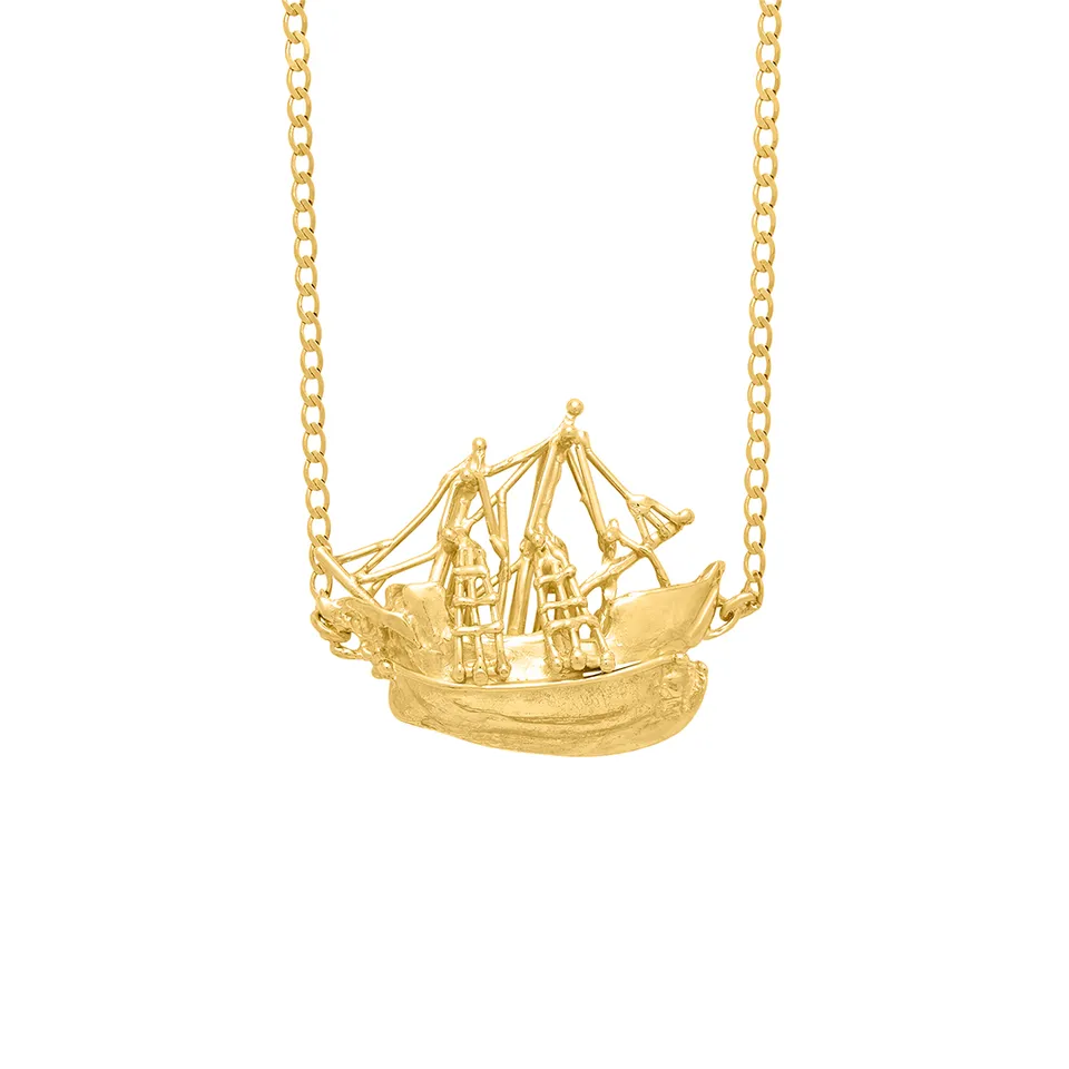 Giulia Iosco Sculpture The Galleon collana galeone